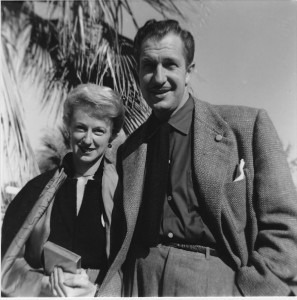 Mary and Vincent Price
