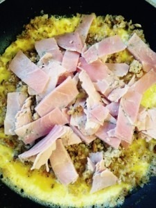 Cloris Leachman's Ham and Egg Omelet