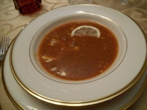 Vincent Price's Snapper Soup