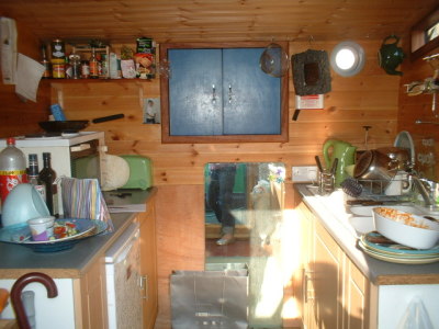 Boat kitchen
