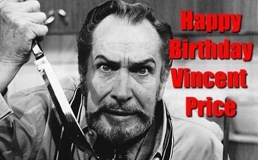 Happy Birthday Vincent Price!  Recipe Testers Unite!