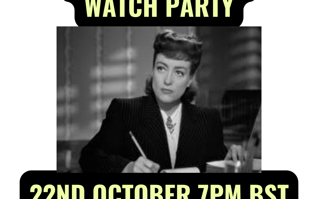 Joan Crawford Book Launch Worldwide Watch Party!